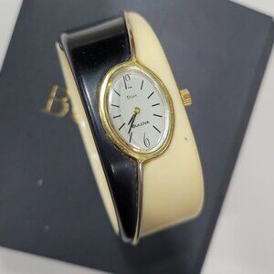 Ladies Dior x Bulova Bakelite Bangle Watch from 1976 VINTAGE PIECE!